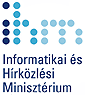 Informatikai s Hrkzlsi Minisztrium logo